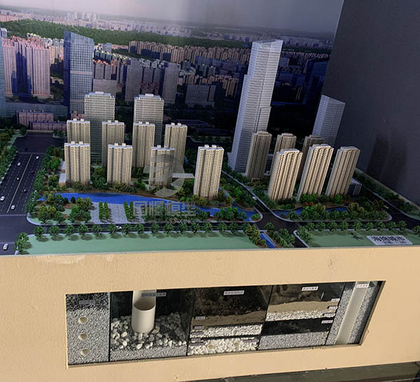 孝义市建筑模型